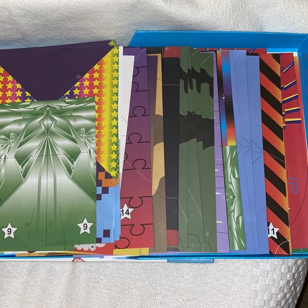 Fun with paper planes kit origami airplanes 40 sheets by Spice box